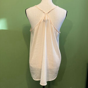 Women's BCBG Paris Beige Textured Camisole Top Size M